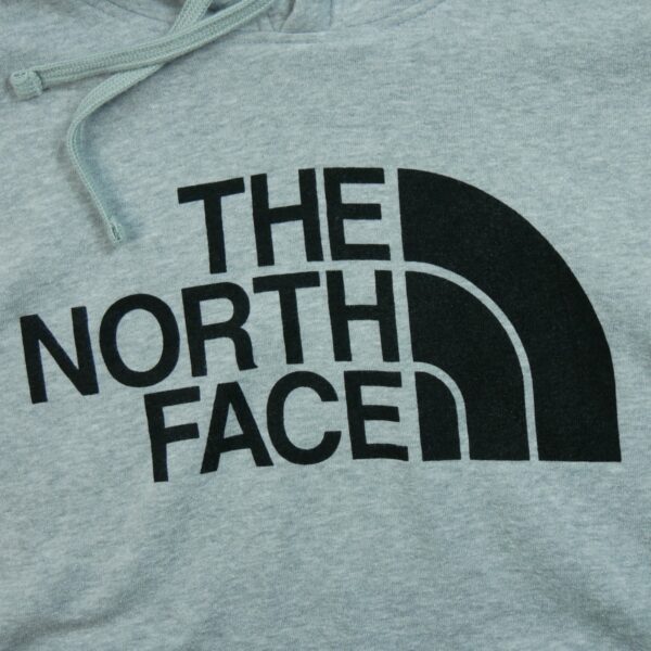 Sweat a capuche homme manches longues gris The North Face Motif imprime Col Rond QWE3361