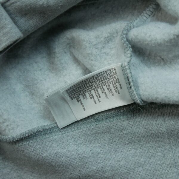 Sweat a capuche homme manches longues gris The North Face Motif imprime Col Rond QWE3361