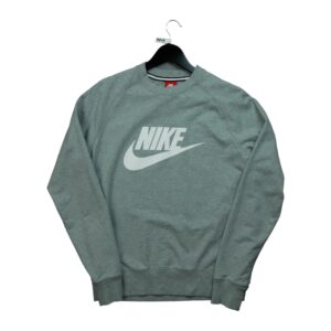 Sweat homme manches longues gris Nike Col Rond QWE3715