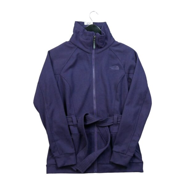 Veste legeres femme manches longues aubergine The North Face Col Montant QWE3232