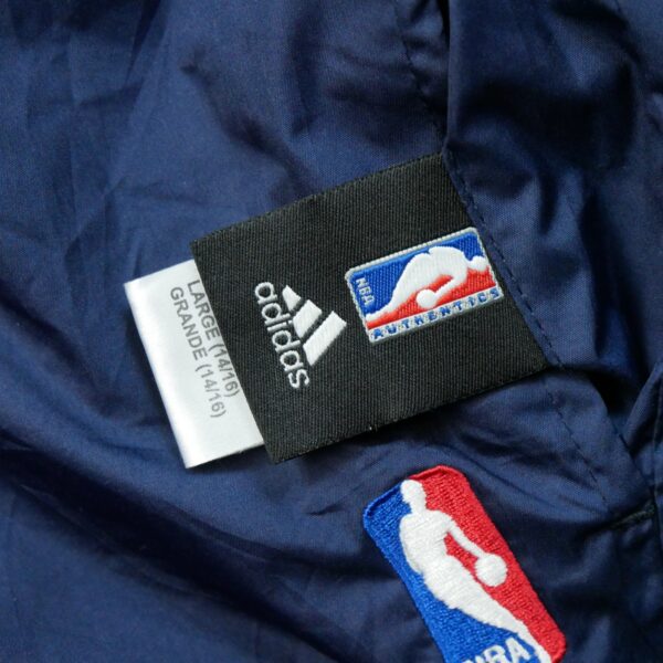 Blouson enfant manches longues bleu Adidas Col Montant Equipe Thunder dOklahoma City QWE3620