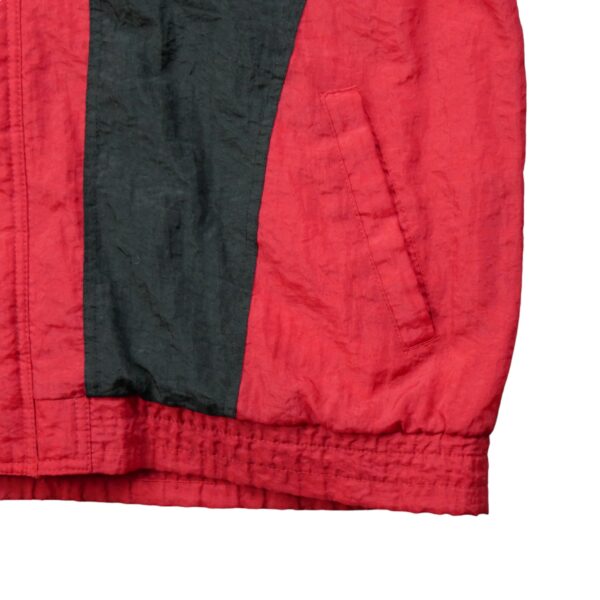 Blouson homme manches longues rouge Starter Col Montant Equipe Indiana QWE0415