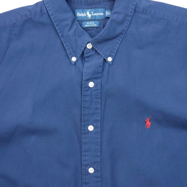 Chemise classiques homme manches courtes marine Polo Ralph Lauren QWE0237