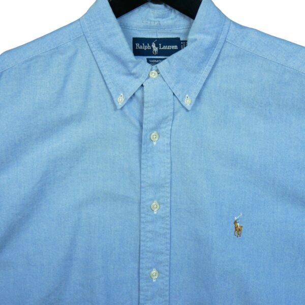 Chemise classiques homme manches longues bleu clair Polo Ralph Lauren QWE3305
