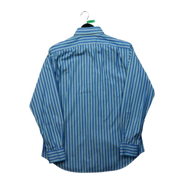 Chemise classiques homme manches longues bleu Polo Ralph Lauren Motif a rayures QWE0503