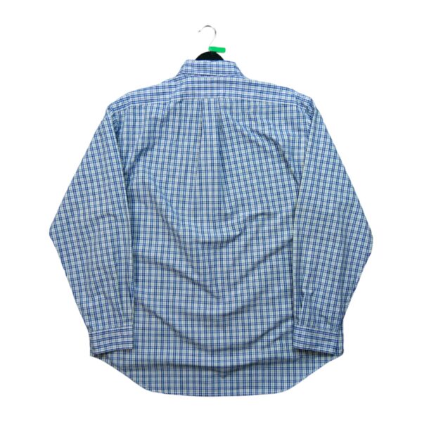 Chemise classiques homme manches longues marine Polo Ralph Lauren Motif a carreaux QWE0307