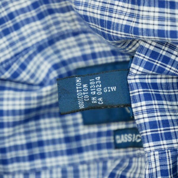 Chemise classiques homme manches longues marine Polo Ralph Lauren Motif a carreaux QWE0307