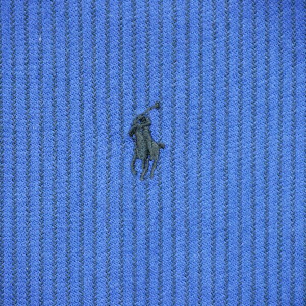 Chemise classiques homme manches longues marine Polo Ralph Lauren Motif a rayures QWE0223