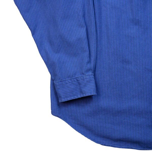 Chemise classiques homme manches longues marine Polo Ralph Lauren Motif a rayures QWE0223
