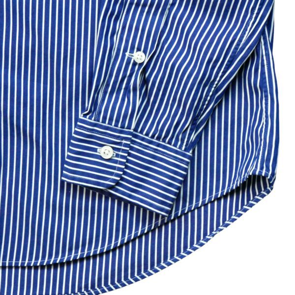 Chemise classiques homme manches longues marine Polo Ralph Lauren Motif a rayures QWE3180