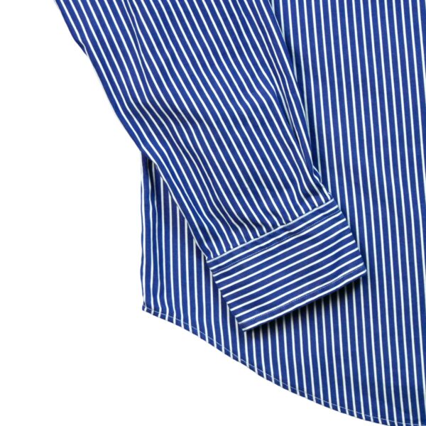 Chemise classiques homme manches longues marine Polo Ralph Lauren Motif a rayures QWE3180