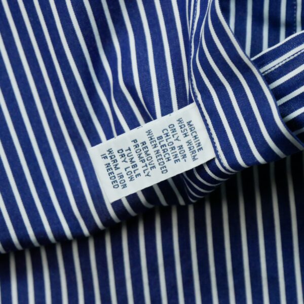Chemise classiques homme manches longues marine Polo Ralph Lauren Motif a rayures QWE3180