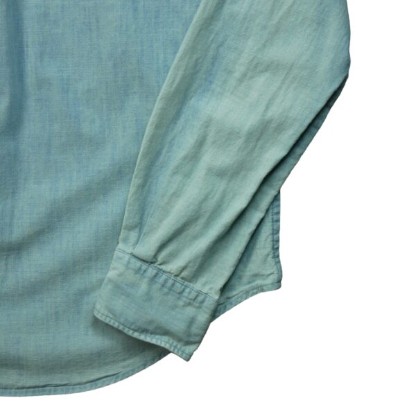 Chemise detente femme manches longues bleu clair Polo Ralph Lauren Motif en jeans QWE0440