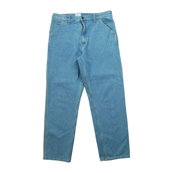 Jean coupe droite homme bleu clair Carhartt QWE3606