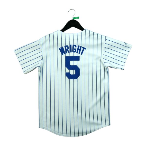 Maillot manches courtes enfant blanc Majestic Equipe Mets de New York QWE0359