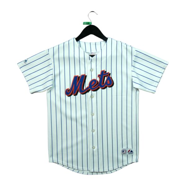 Maillot manches courtes enfant blanc Majestic Equipe Mets de New York QWE0359