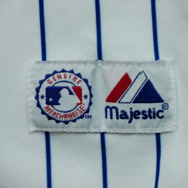 Maillot manches courtes enfant blanc Majestic Equipe Mets de New York QWE0359