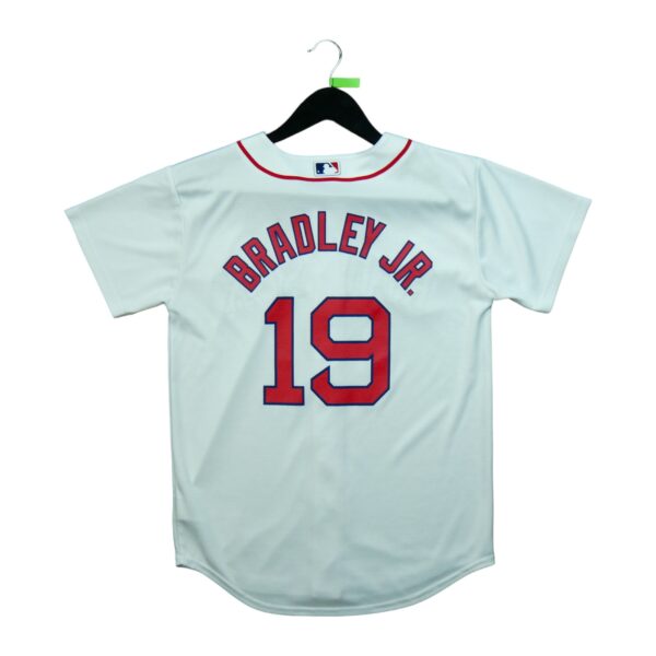 Maillot manches courtes enfant blanc MLB Equipe Red Sox de Boston QWE0056