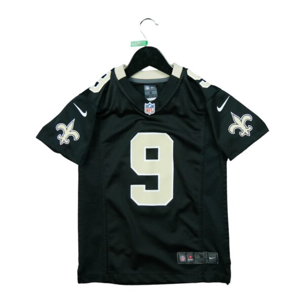 Maillot manches courtes enfant noir Nike Equipe New Orleans Saints QWE0237