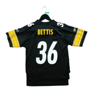 Maillot manches courtes enfant noir Reebok Equipe Pittsburgh Steelers QWE0384
