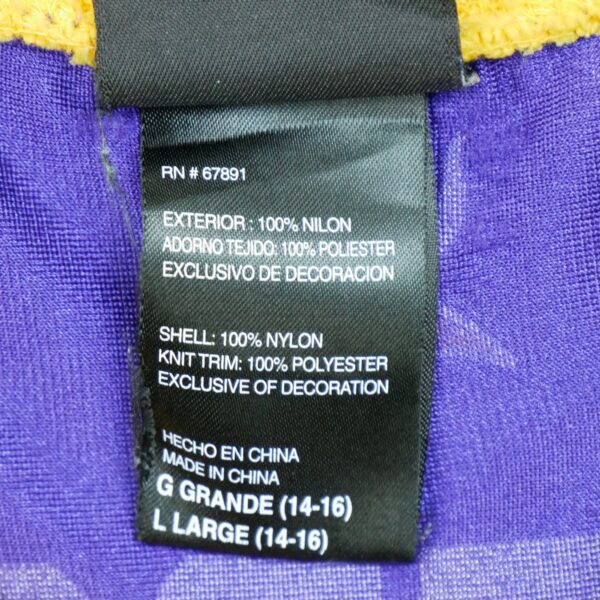 Maillot manches courtes enfant violet NFL Team Apparel Equipe Minnesota Vikings QWE0238