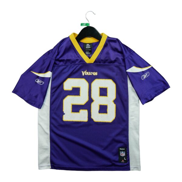 Maillot manches courtes enfant violet NFL Team Apparel Equipe Minnesota Vikings QWE0238