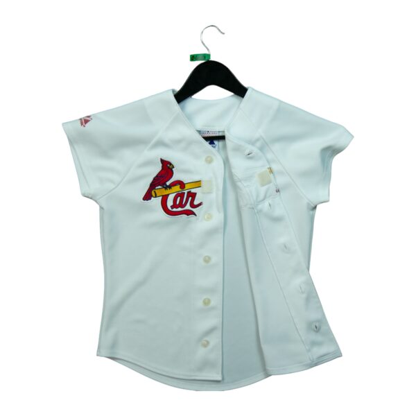 Maillot manches courtes femme blanc Majestic Equipe Cardinals de Saint Louis QWE0465