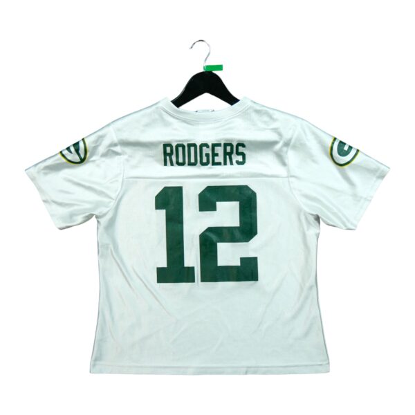 Maillot manches courtes femme blanc NFL Team Apparel Equipe Green Bay Packers QWE0259