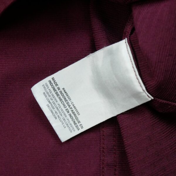 Maillot manches courtes femme bordeaux Nike Equipe Virginia Tech QWE3658