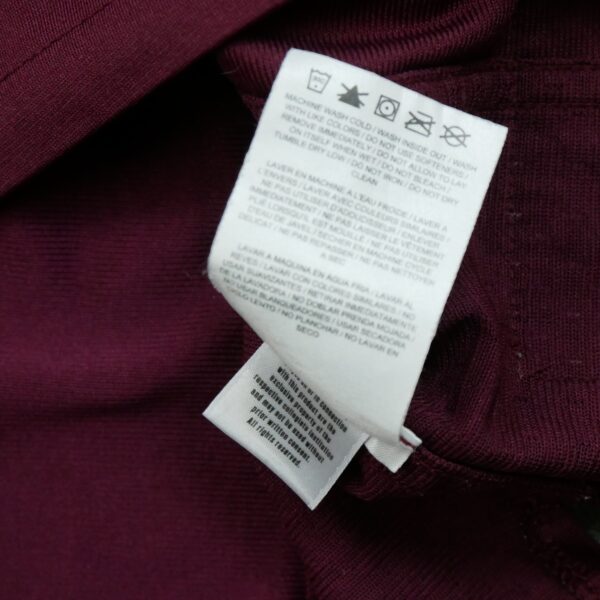 Maillot manches courtes femme bordeaux Nike Equipe Virginia Tech QWE3658