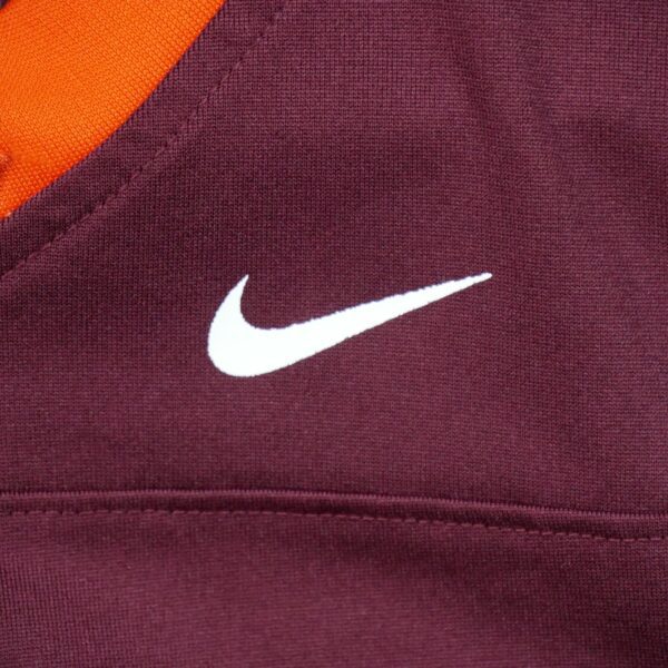 Maillot manches courtes femme bordeaux Nike Equipe Virginia Tech QWE3658