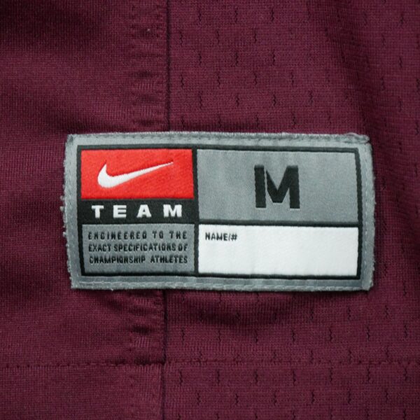 Maillot manches courtes femme bordeaux Nike Equipe Virginia Tech QWE3658