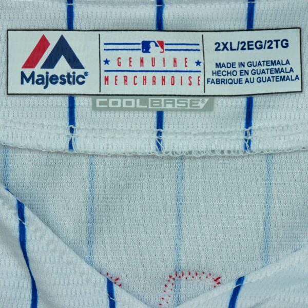 Maillot manches courtes homme blanc Majestic Equipe Cubs de Chicago QWE0131