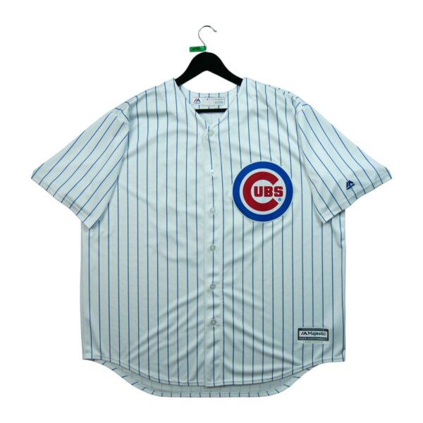 Maillot manches courtes homme blanc Majestic Equipe Cubs de Chicago QWE0131
