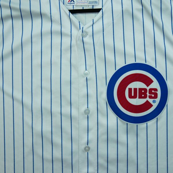 Maillot manches courtes homme blanc Majestic Equipe Cubs de Chicago QWE0131
