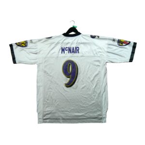 Maillot manches courtes homme blanc Reebok Equipe Baltimore Ravens QWE0239