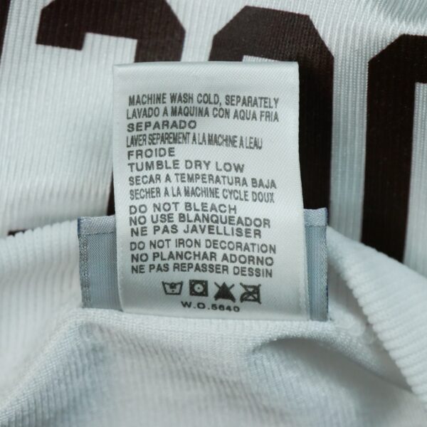 Maillot manches courtes homme blanc Reebok Equipe Cleveland Browns QWE3295