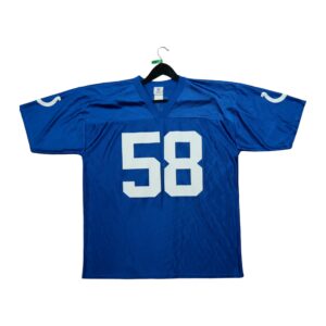 Maillot manches courtes homme bleu NFL Team Apparel Equipe Indianapolis Colts QWE0389