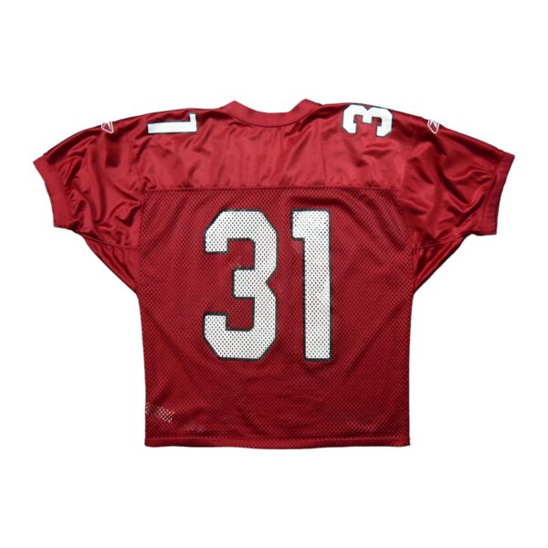 Maillot manches courtes homme bordeaux Reebok Equipe Arizona Cardinals QWE1010