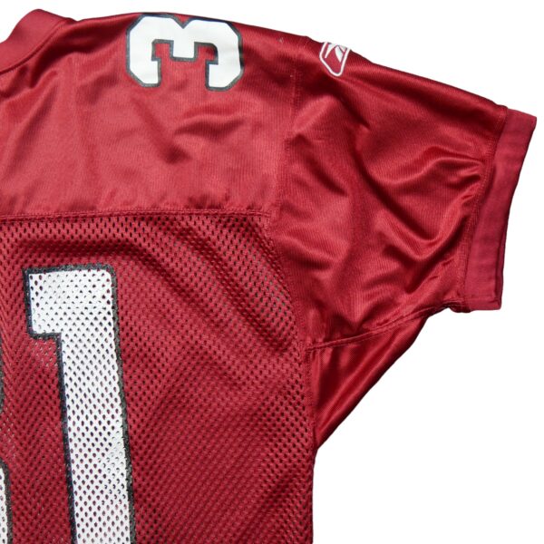 Maillot manches courtes homme bordeaux Reebok Equipe Arizona Cardinals QWE1010
