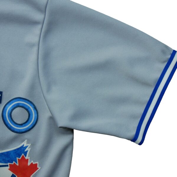 Maillot manches courtes homme gris Majestic Equipe Blue Jays de Toronto QWE0345