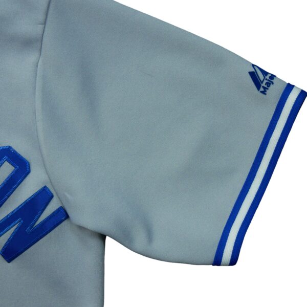 Maillot manches courtes homme gris Majestic Equipe Blue Jays de Toronto QWE0345