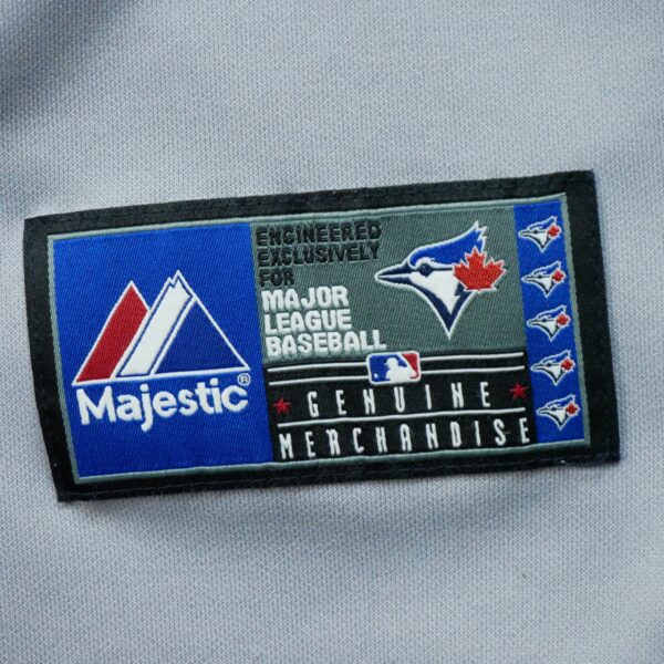 Maillot manches courtes homme gris Majestic Equipe Blue Jays de Toronto QWE0345