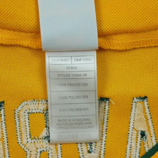 Maillot manches courtes homme jaune NFL Team Apparel Equipe Green Bay Packers QWE3741