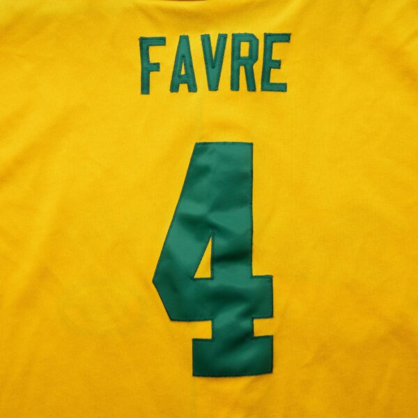 Maillot manches courtes homme jaune NFL Team Apparel Equipe Green Bay Packers QWE3741