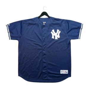 Maillot manches courtes homme marine Majestic Equipe Yankees de New York QWE3067