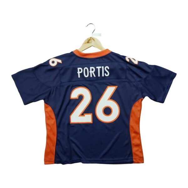 Maillot manches courtes homme marine Reebok Equipe Denver Broncos QWE3465