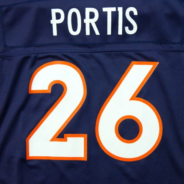 Maillot manches courtes homme marine Reebok Equipe Denver Broncos QWE3465