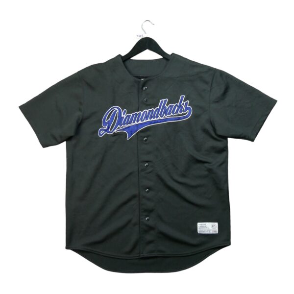 Maillot manches courtes homme noir MLB Equipe Diamondbacks de lAmorizona QWE3305