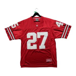Maillot manches courtes homme rouge Colosseum Equipe Ohio State QWE0156